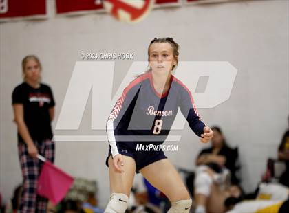 Thumbnail 1 in Benson vs Fountain Hills (The Florence VB Invitational) photogallery.