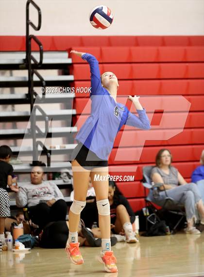 Thumbnail 1 in Benson vs Fountain Hills (The Florence VB Invitational) photogallery.