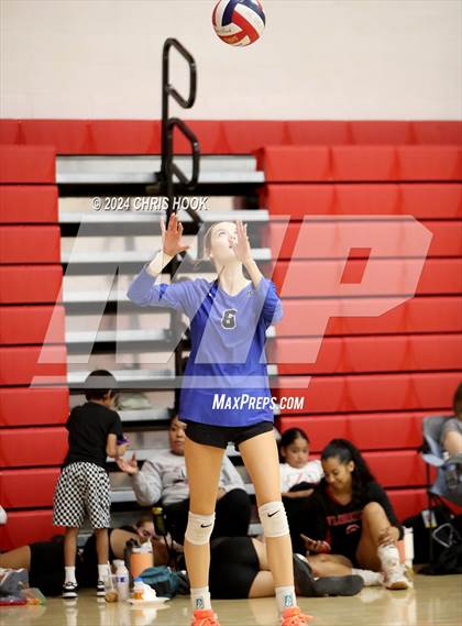 Thumbnail 3 in Benson vs Fountain Hills (The Florence VB Invitational) photogallery.