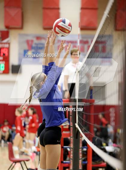 Thumbnail 1 in Benson vs Fountain Hills (The Florence VB Invitational) photogallery.