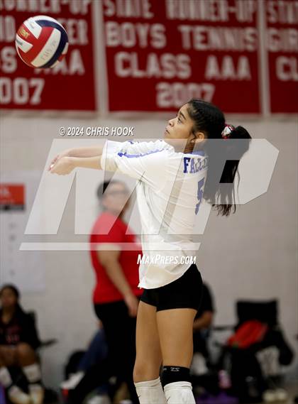 Thumbnail 3 in Benson vs Fountain Hills (The Florence VB Invitational) photogallery.