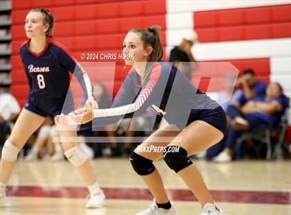 Thumbnail 2 in Benson vs Fountain Hills (The Florence VB Invitational) photogallery.