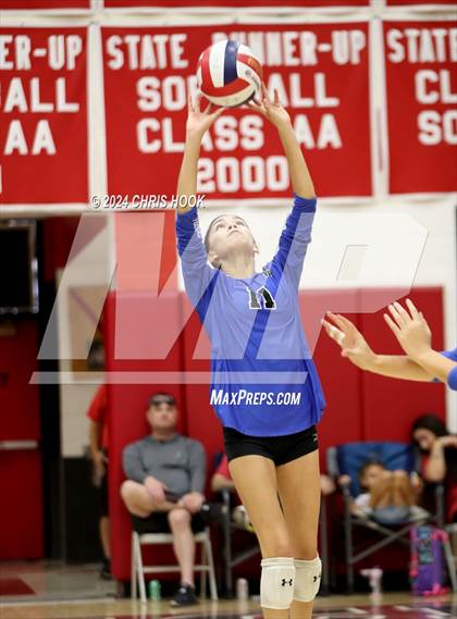 Thumbnail 2 in Benson vs Fountain Hills (The Florence VB Invitational) photogallery.