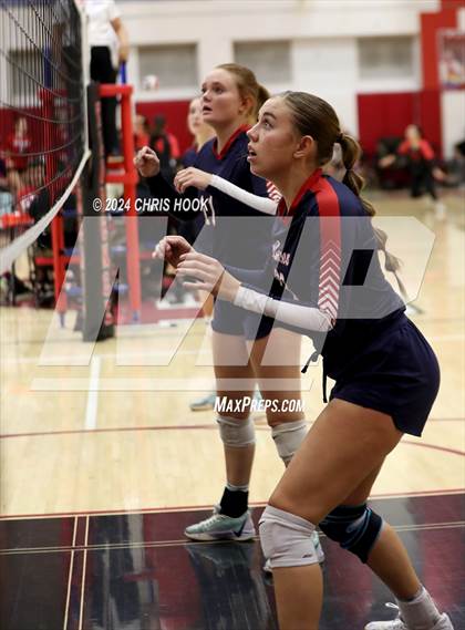 Thumbnail 1 in Benson vs Fountain Hills (The Florence VB Invitational) photogallery.