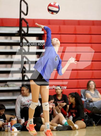 Thumbnail 2 in Benson vs Fountain Hills (The Florence VB Invitational) photogallery.