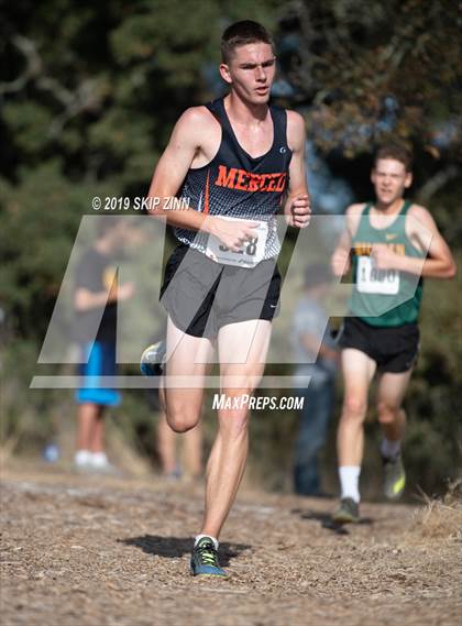 Thumbnail 3 in CIF Sac-Joaquin Section Cross Country Championships (D3 Boys) photogallery.
