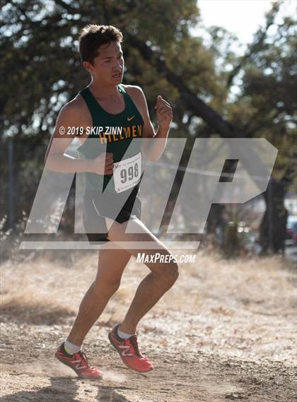 Thumbnail 3 in CIF Sac-Joaquin Section Cross Country Championships (D3 Boys) photogallery.