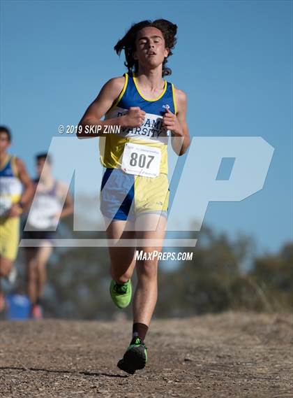 Thumbnail 3 in CIF Sac-Joaquin Section Cross Country Championships (D3 Boys) photogallery.