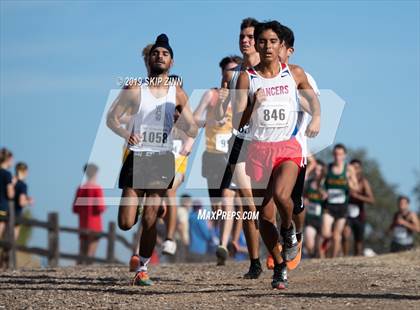 Thumbnail 1 in CIF Sac-Joaquin Section Cross Country Championships (D3 Boys) photogallery.