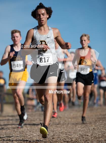 Thumbnail 2 in CIF Sac-Joaquin Section Cross Country Championships (D3 Boys) photogallery.