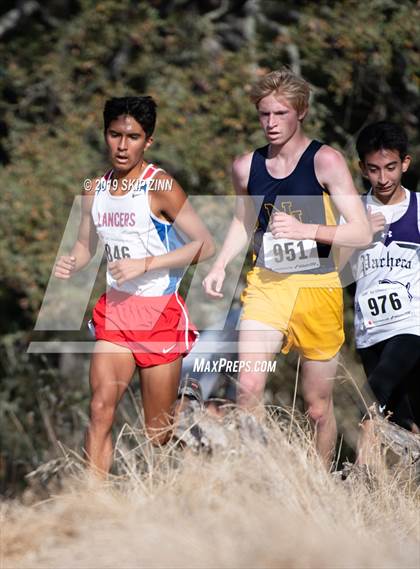 Thumbnail 2 in CIF Sac-Joaquin Section Cross Country Championships (D3 Boys) photogallery.