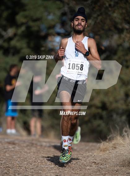 Thumbnail 1 in CIF Sac-Joaquin Section Cross Country Championships (D3 Boys) photogallery.