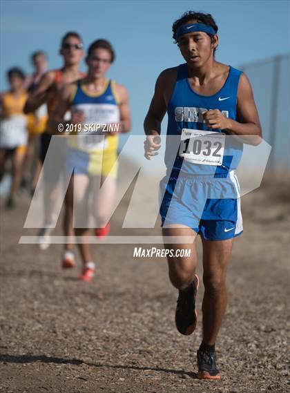 Thumbnail 3 in CIF Sac-Joaquin Section Cross Country Championships (D3 Boys) photogallery.