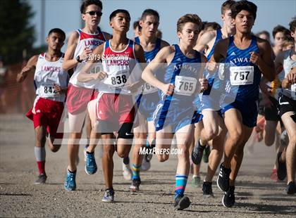Thumbnail 2 in CIF Sac-Joaquin Section Cross Country Championships (D3 Boys) photogallery.
