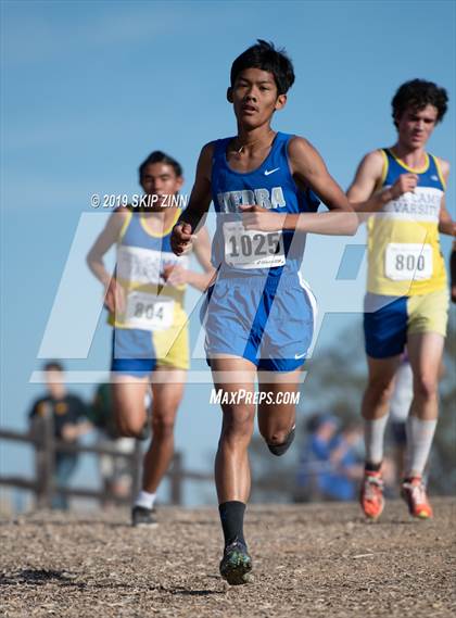 Thumbnail 2 in CIF Sac-Joaquin Section Cross Country Championships (D3 Boys) photogallery.