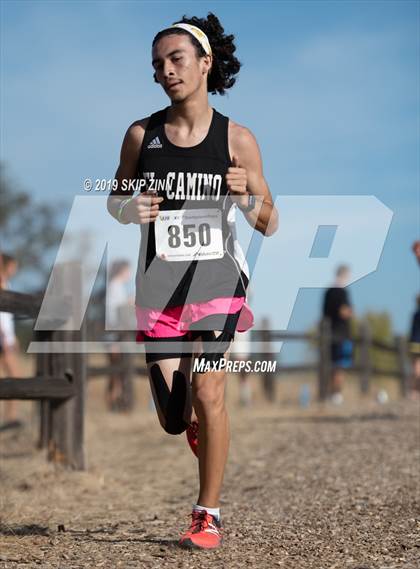 Thumbnail 2 in CIF Sac-Joaquin Section Cross Country Championships (D3 Boys) photogallery.