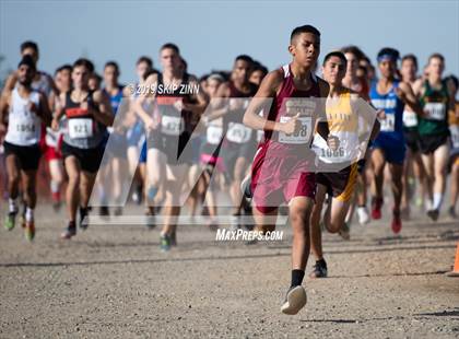 Thumbnail 2 in CIF Sac-Joaquin Section Cross Country Championships (D3 Boys) photogallery.