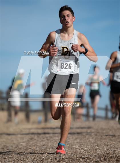 Thumbnail 1 in CIF Sac-Joaquin Section Cross Country Championships (D3 Boys) photogallery.