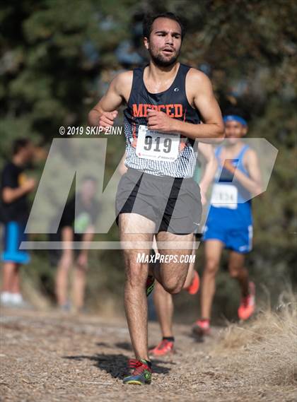 Thumbnail 2 in CIF Sac-Joaquin Section Cross Country Championships (D3 Boys) photogallery.