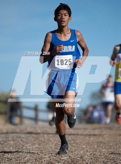 Thumbnail 3 in CIF Sac-Joaquin Section Cross Country Championships (D3 Boys) photogallery.