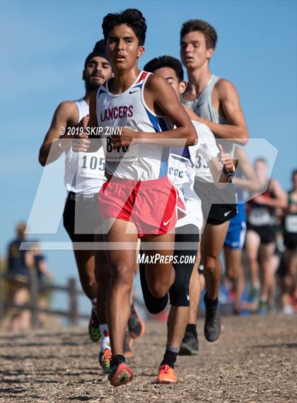 Thumbnail 3 in CIF Sac-Joaquin Section Cross Country Championships (D3 Boys) photogallery.