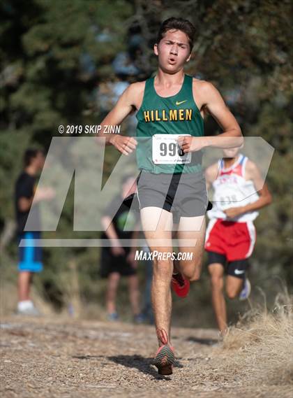 Thumbnail 3 in CIF Sac-Joaquin Section Cross Country Championships (D3 Boys) photogallery.