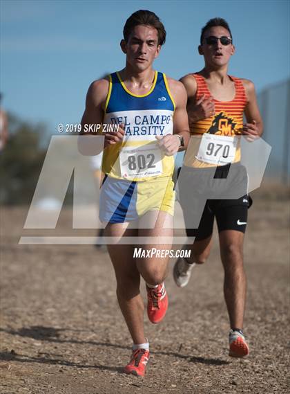 Thumbnail 3 in CIF Sac-Joaquin Section Cross Country Championships (D3 Boys) photogallery.