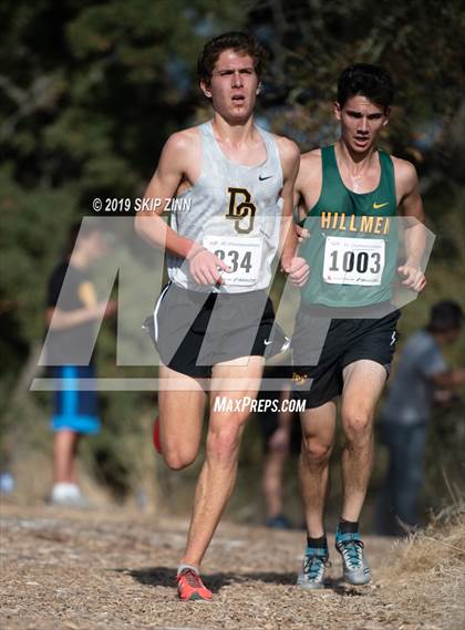 Thumbnail 3 in CIF Sac-Joaquin Section Cross Country Championships (D3 Boys) photogallery.