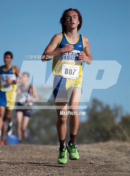 Thumbnail 2 in CIF Sac-Joaquin Section Cross Country Championships (D3 Boys) photogallery.
