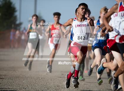 Thumbnail 3 in CIF Sac-Joaquin Section Cross Country Championships (D3 Boys) photogallery.