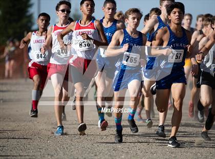Thumbnail 1 in CIF Sac-Joaquin Section Cross Country Championships (D3 Boys) photogallery.