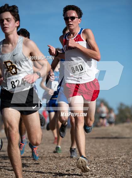 Thumbnail 3 in CIF Sac-Joaquin Section Cross Country Championships (D3 Boys) photogallery.