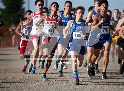 Thumbnail 3 in CIF Sac-Joaquin Section Cross Country Championships (D3 Boys) photogallery.