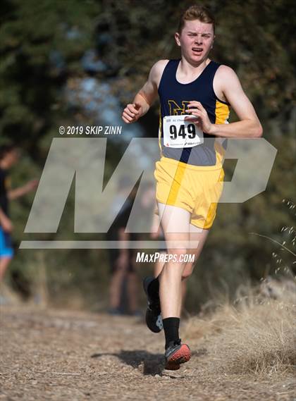 Thumbnail 2 in CIF Sac-Joaquin Section Cross Country Championships (D3 Boys) photogallery.