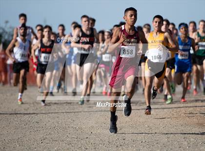 Thumbnail 1 in CIF Sac-Joaquin Section Cross Country Championships (D3 Boys) photogallery.