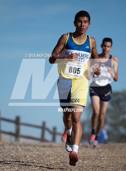 Thumbnail 1 in CIF Sac-Joaquin Section Cross Country Championships (D3 Boys) photogallery.