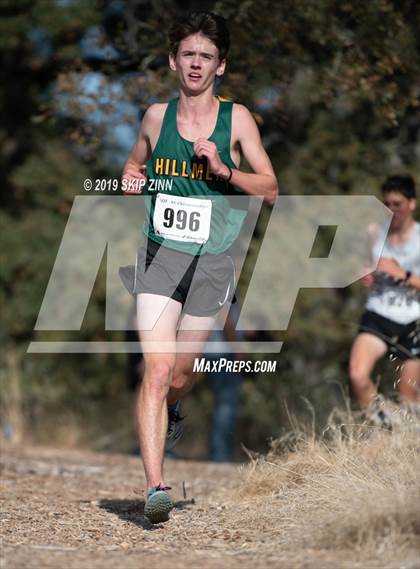 Thumbnail 3 in CIF Sac-Joaquin Section Cross Country Championships (D3 Boys) photogallery.