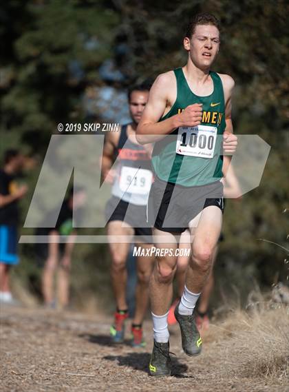 Thumbnail 1 in CIF Sac-Joaquin Section Cross Country Championships (D3 Boys) photogallery.