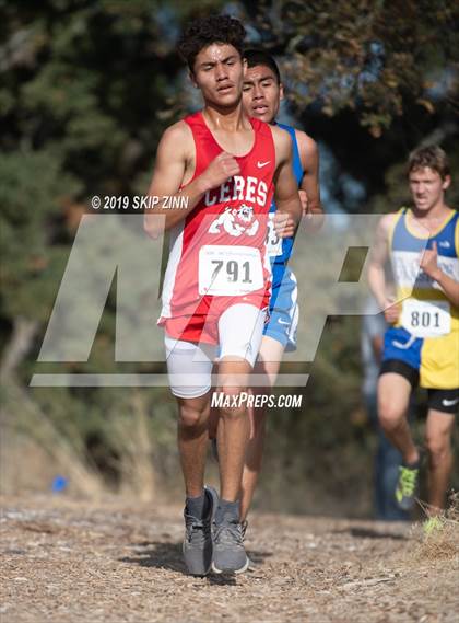 Thumbnail 3 in CIF Sac-Joaquin Section Cross Country Championships (D3 Boys) photogallery.