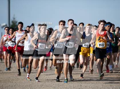 Thumbnail 1 in CIF Sac-Joaquin Section Cross Country Championships (D3 Boys) photogallery.