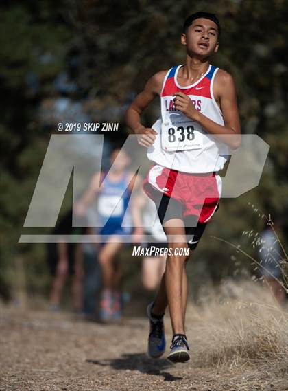 Thumbnail 3 in CIF Sac-Joaquin Section Cross Country Championships (D3 Boys) photogallery.