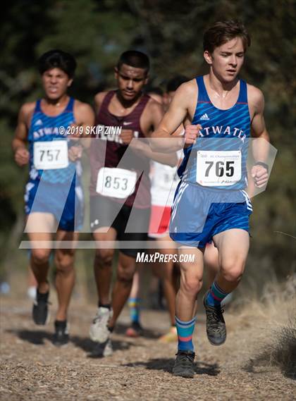 Thumbnail 2 in CIF Sac-Joaquin Section Cross Country Championships (D3 Boys) photogallery.