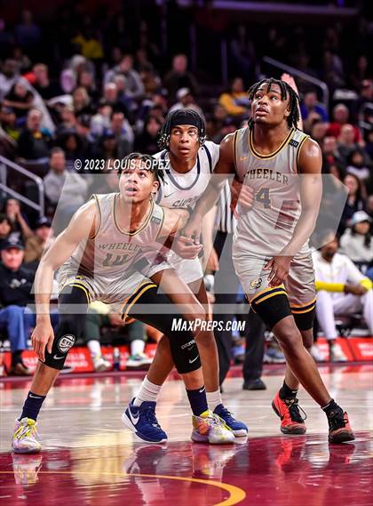 Thumbnail 2 in Sierra Canyon vs. Wheeler (The Chosen One's Invitational) photogallery.
