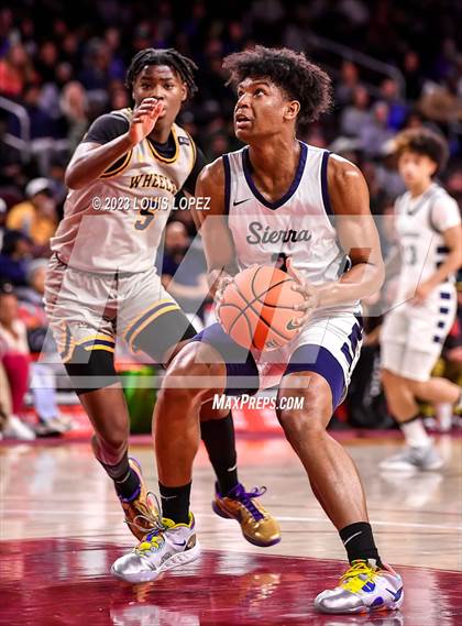 Thumbnail 1 in Sierra Canyon vs. Wheeler (The Chosen One's Invitational) photogallery.