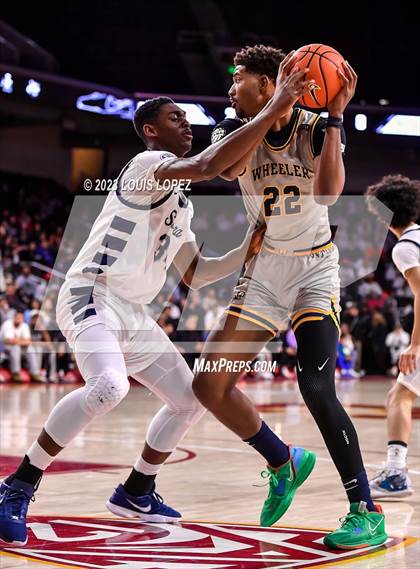 Thumbnail 2 in Sierra Canyon vs. Wheeler (The Chosen One's Invitational) photogallery.