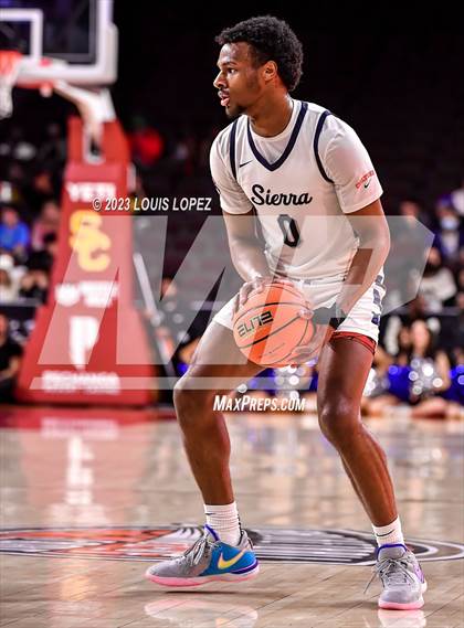 Thumbnail 1 in Sierra Canyon vs. Wheeler (The Chosen One's Invitational) photogallery.