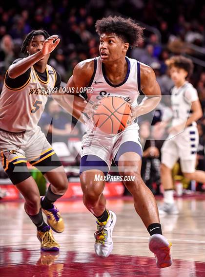 Thumbnail 3 in Sierra Canyon vs. Wheeler (The Chosen One's Invitational) photogallery.