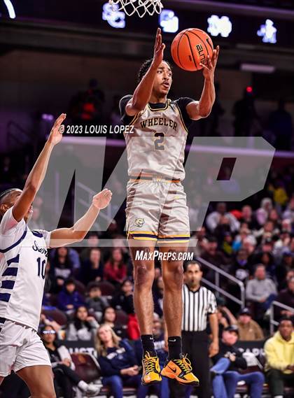 Thumbnail 2 in Sierra Canyon vs. Wheeler (The Chosen One's Invitational) photogallery.