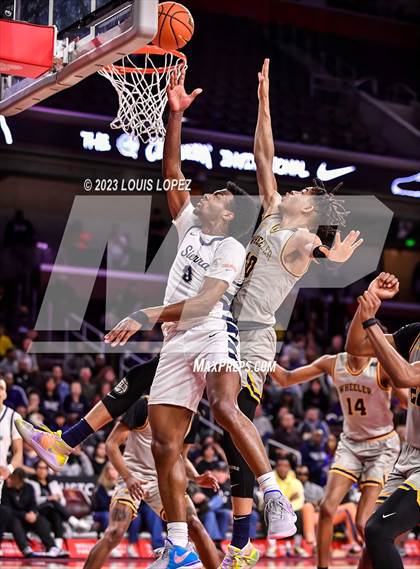 Thumbnail 3 in Sierra Canyon vs. Wheeler (The Chosen One's Invitational) photogallery.