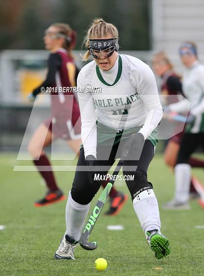 Thumbnail 2 in Whitney Point vs. Carle Place (NYSPHSAA Class C Final) photogallery.